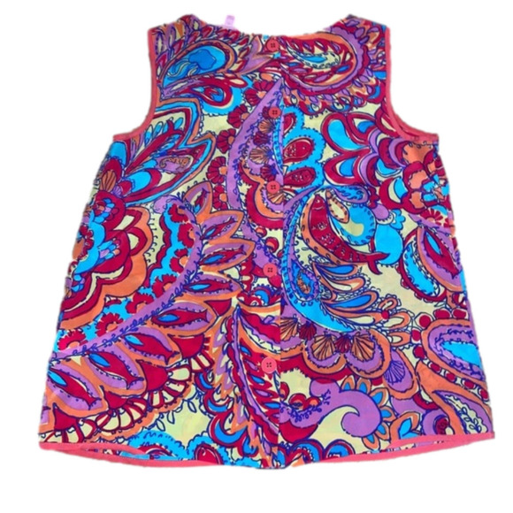 LILLY Pulitzer Silk Iona Shell Feelin Groovy XS - Picture 5 of 5